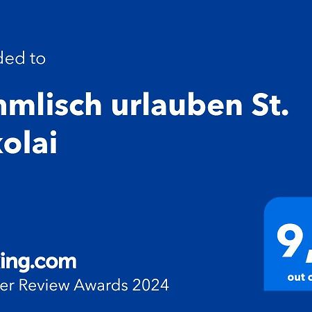 Himmlisch Urlauben St. Nikolai Lejlighed Sankt Nikolai im Sölktal Eksteriør billede